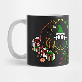 Santa Spider w/ Presents (Rainbow 2) Mug